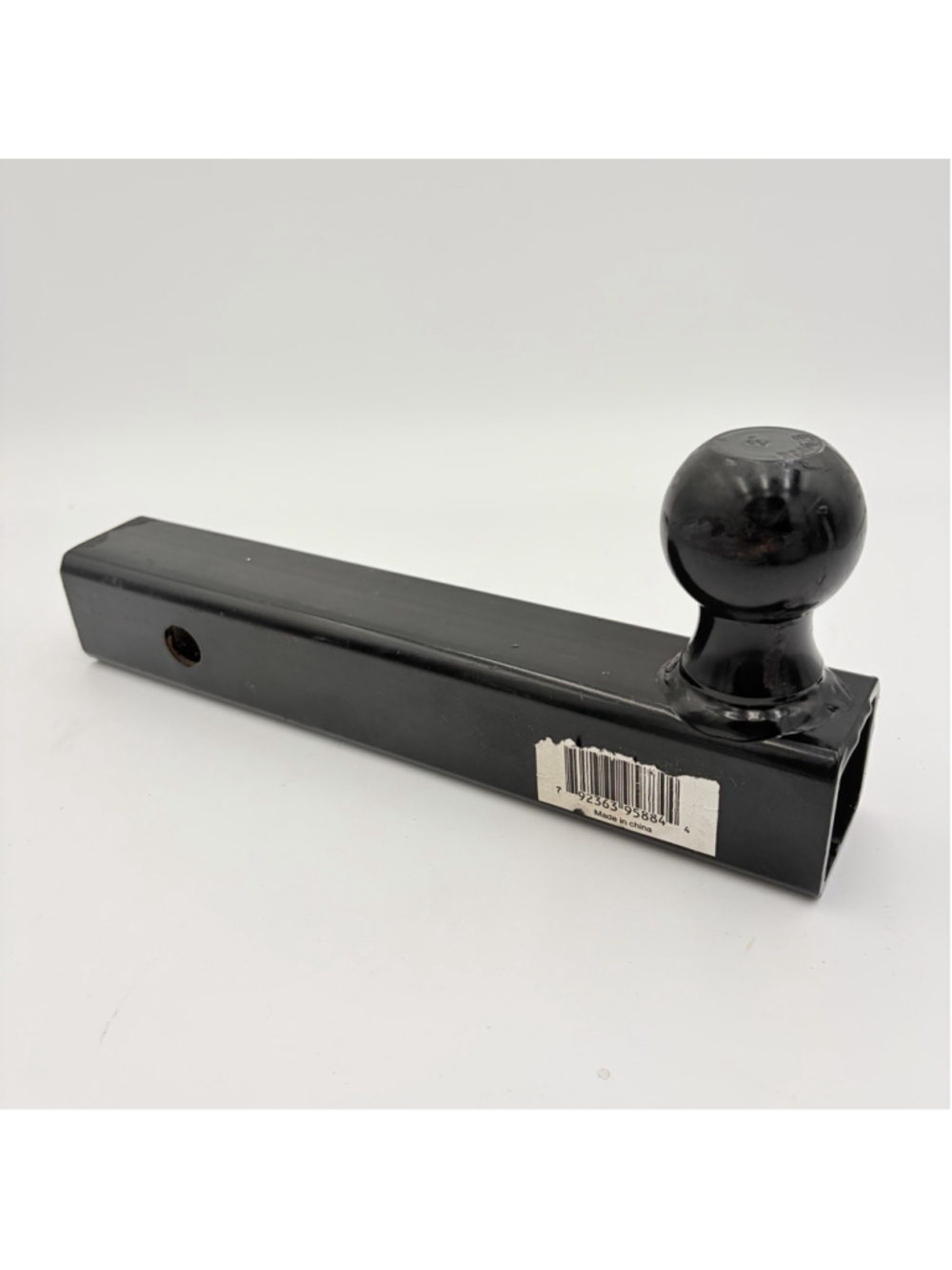 2” Trailer Hitch Ball Mount Draw Bar 2” Ball 2” Receiver Black Steel